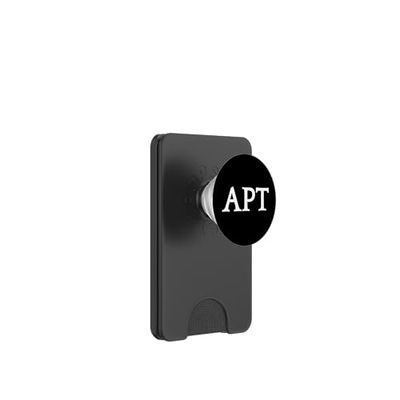 APT Palabra inglesa Ropa PopSockets PopWallet para MagSafe