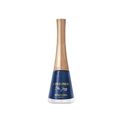 BOURJOIS Lack, 1 andra kvällen i Paris 62 blå JAZZY, nagellack, 60 sekunder av torkning, glänsande finish, pärlemorfärgad, metallisk eller matt, upp till 3 dagars hållbarhet