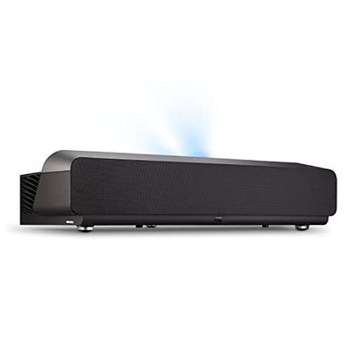 ViewSonic X1000-4K UHD Proyector de Tiro Corto, Ultra HD 4K HDR con Barra de Sonido Harman Kardon, Cine en Casa, WiFi y Bluetooth