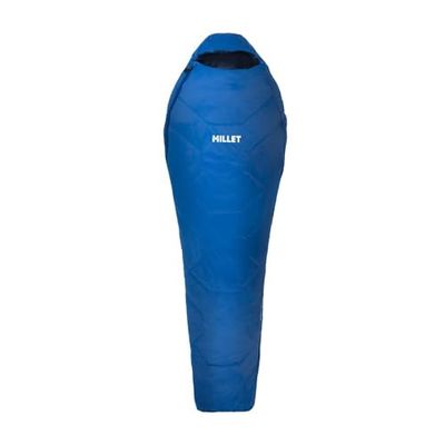 MILLET Baikal 750 Reg Sac De Couchage Mixte, Bleu (Nouveau Logo), Ouverture zippée à Gauche