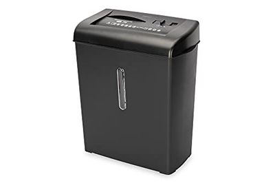 DIGITUS Destructora de documentos X7CD - Corte cruzado 4x45 mm - Máximo 7 hojas - CD/DVD/tarjeta EC - Contenedor de 15 l - Nivel de seguridad P3