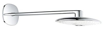 Grohe 26254LS0 Soffione Doccia a Parete Sporgenza, 2 Getti, Bianco, 450 mm