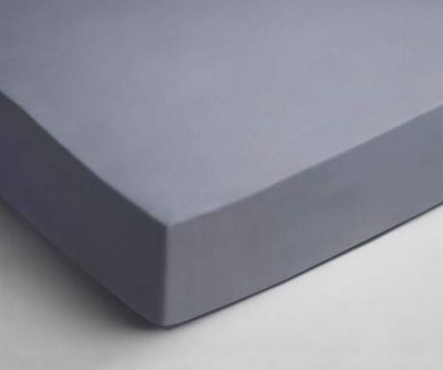 Papillon Hoeslaken Interlock Jersey Ice Blue, katoen, 180 x 200 cm