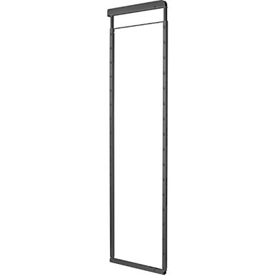 PEKA 100.0594.43 buisframe standaard ClickFixx voor hoge keuken lichte hoogte 1600-2000 mm, staal antraciet, zilver