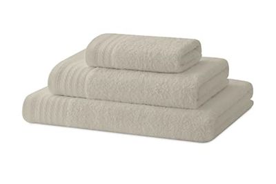 Degrees Home - Juego de Toallas de baño - Toalla de Ducha, Toalla de Manos y Toalla de bidé - 100% Algodón - 480 g/m2