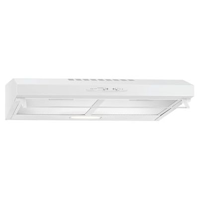 Hotte visière blanche Bomann DU623-3-blancBlancHotte aspirante sous-structure d'une largeur de 60 cm, Aspiration puissante de 205 m³/h, Eclairage LED efficace (blanc chaud 2W