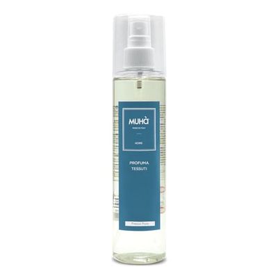 MUHA' | Profuma Tessuti Spray, Fragranza Fresco Puro, Formato 250 ml