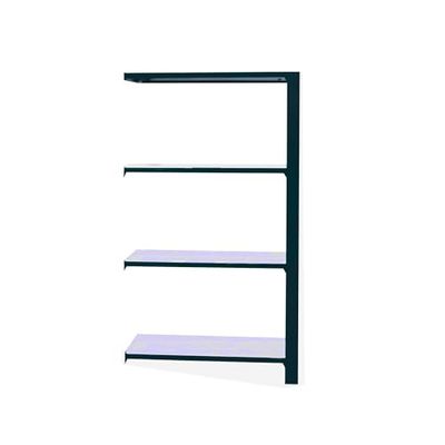 Simon Rack Officlick Boekenkast, 1500 x 900 x 400 mm, 4 hoogtes, industriële stijl, metaal, antraciet/wit