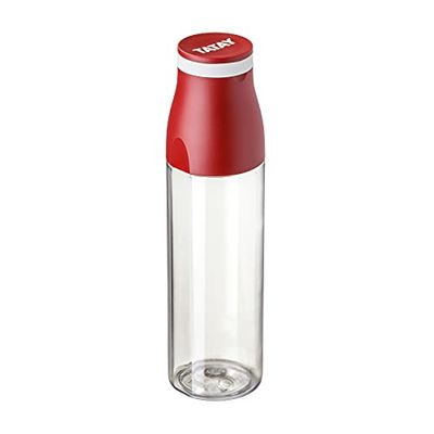 TATAY Bottiglia Urban Drink 650 ml, Ermetico, Tritan, Senza BPA, Resistente alla rottura, Non lascia sapore o odore, Lavabile in lavastoviglie e Adatto al microonde. Colore Bordeaux