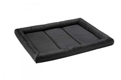 HUNTER Vermont - Tappetino per cani, in poliestere, resistente, antimacchia, imbottito, 90 x 60 cm, colore: Nero