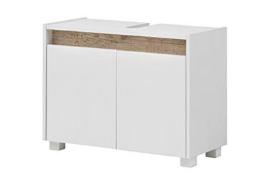 Schildmeyer Cosmo 148463 - Mobile base lavabo, 80 x 54,5 x 33 cm (L x A x P), bianco