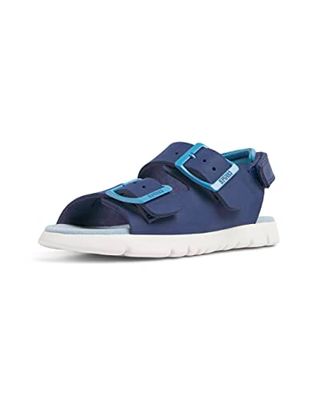 Camper Oruga Kids K800429 Sandalen met 2 riempjes, Blauw 011, 35 EU