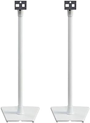 Sanus WSS22-W2 Suportes de altifalante sem fios concebidos para Sonos One, Play: 1 e Play: 3 - Par (branco)
