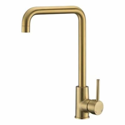 Rousseau Sanitaire 4060527 - Miscelatore per lavello KILOO in ottone spazzolato