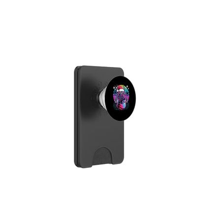 Natale Synthwave Drago Occhiali Da Sole Draghi PopSockets PopWallet per MagSafe