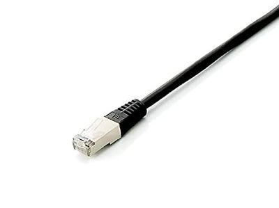 Equip Patchkabel Cat6A 10 stycken/låda S/FTP 2xRJ45 2,0 m LSZH svart
