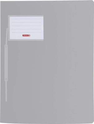 Baier & Schneider Fact File Folder Colour Code – Plastic 240 x 313 mm – Silver