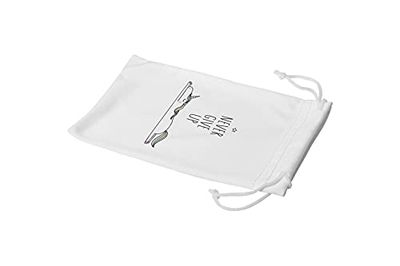 Bonamaison Imprimé Numériquement Lunettes Étui avec Cordon de Serrage, 100% Coton, Sac Lunettes, Pochette à Lunettes, 1 Pièce, Taille: 11x19 Cm