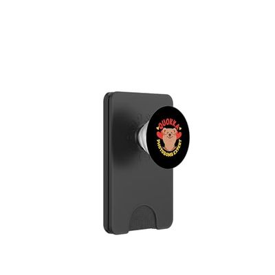 Experto en Quokka Photobomb PopSockets PopWallet para MagSafe