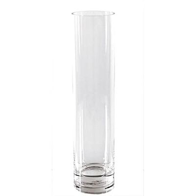 Giant glas decoratie - Cilinder Ø 10X60 Cm helder glas - 1 eenheden