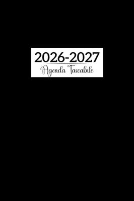 Agenda Tascabile 2026-2027: Due anni da gennaio 2026 a dicembre 2027, formato A6