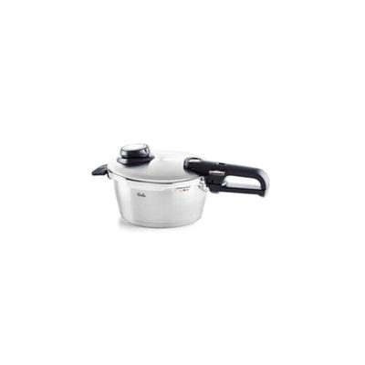 Fissler Vitavit Premium Tryckkokare (3,5 l, Ø 22 cm) i rostfritt stål och 4 matlagningssteg, inklusive insats. Passar för induktionshäll.