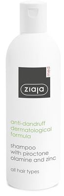 Ziaja Shampoo antiforfora con Piroctone Olamina e Zinco, Formula Dermatologica, per tutti i tipi di capelli di ZIAJA MED
