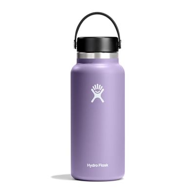 Hydro Flask - Waterfles 946 ml (32 oz) - Vakuumgeïsoleerde roestvrijstalen waterfles met Flex-deksel - BPA-vrij - Wijde mond - Moonshadow