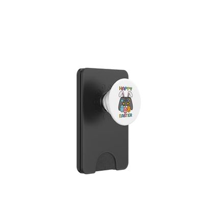 Pascua Videojuego Bunny Eggs Gaming Gamer Niños Hombres Adolescentes Niños PopSockets PopWallet para MagSafe