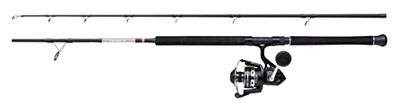 PENN Pursuit IV Boots Pesca caña y Carrete Combo - Barco de Agua Salada o Kayak Configuración de Pesca - Bacalao, Bass, Ramas, Peces Planos