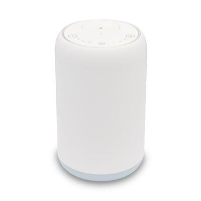 Zen'Aroma Difusor de Aceite Esencial por nebulización nómada Movisia V2, Superficie de difusión de hasta 80 m², Botones táctiles, batería Recargable, inalámbrica, luz LED integrada