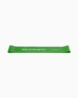 BOOMFIT Mini Banda Elástica Media, Unisex-Adult, Green, One Size