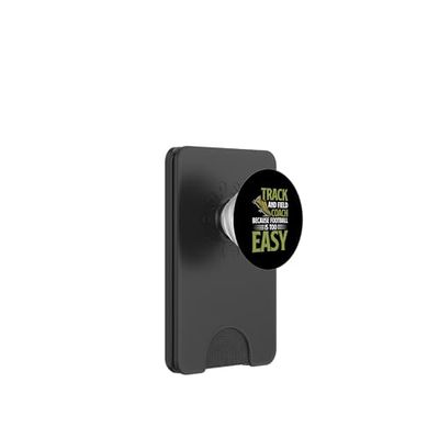 Track and Field Coach PopSockets PopWallet for MagSafe
