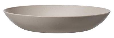 GastroMax Plate 23,5 cm BIO | Grey | Picnics, Camping, BBQ's, Poolside, Indoor/Outdoor Use | Heat Resistant | Food Approved and BPA Free | Dishwasher and Microwave Safe | L24 x W24 x H5 cm