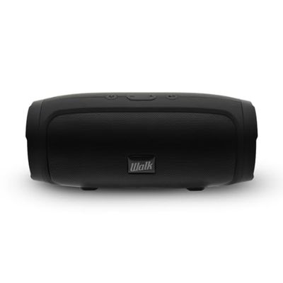Walk H202 Audio Negro Wireless Cannon 2 x 3W Altavoz con Bass Boost TruSound Technology