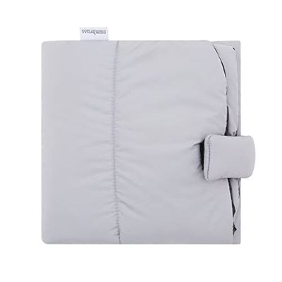 Cambrass – Laptop Plastyled Baby skötare – vikbar och vattentät reseväxlare – Bekväm och idealisk för att byta ditt barn var som helst – plastiserad och vatten-Urban Grå 40x60 cm