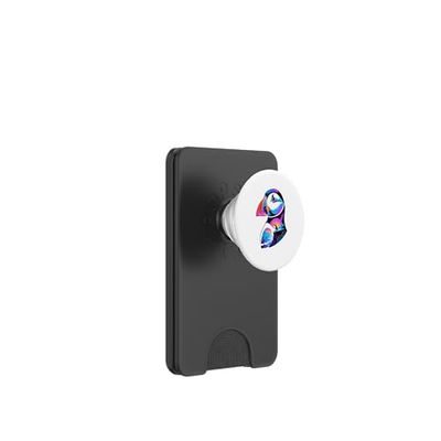 Multiple Exposure Art Frailecillo Ave Loro Marino PopSockets PopWallet para MagSafe