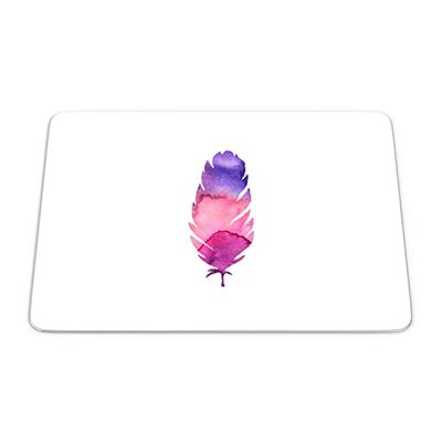 Bonamaison, Alfombrilla Rectangular para ratón con Estampado Digital, Base Antideslizante, para Oficina y hogar, tamaño: 22 x 18 cm