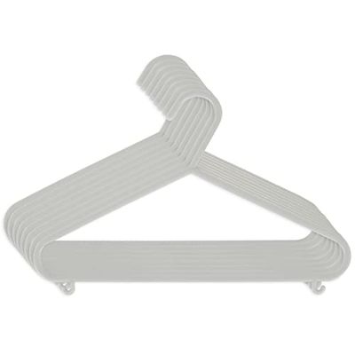 Bieco Cintres Enfants 8 pcs. Gris | Longueur environ 30 cm | Cintre Bébé Cintre Bebe Fille Ceintres pour Enfant Lot Cintre Enfant Fille Lot Cintres Bebe Fille Ceintre Bebe Garcon Cintres