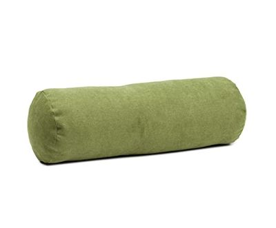 Gözze - Cojín cilíndrico con cremallera, Darco, 60 x 20 cm - Verde