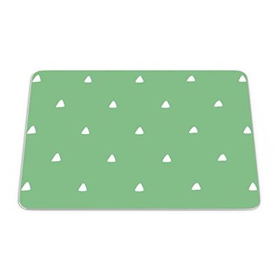 Bonamaison, Rechthoek Pop Art Digital bedrukte muismat, antislip onderkant, voor kantoor en thuis, grootte: 22x18 cm