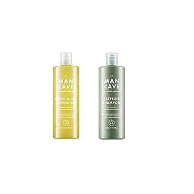 ManCave Shower Set - 500ml Lemon & Oak and Shampoo
