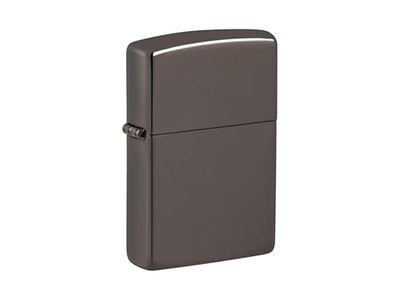 Zippo Lighter, Metal, Black ICE, One Size