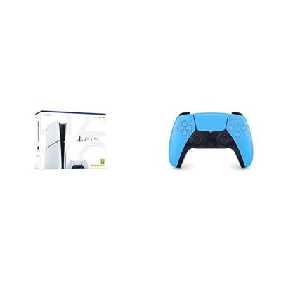 Playstation PS5 Slim & DualSense Wireless Controller Starlight Blue