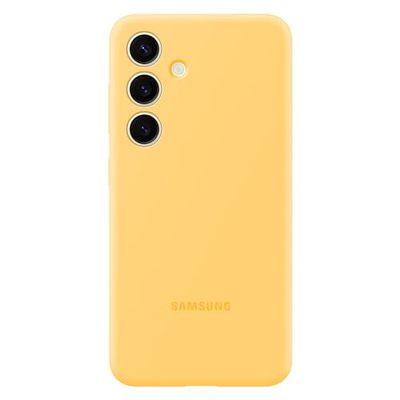 Samsung Galaxy Official S24 Silicone Case, Yellow