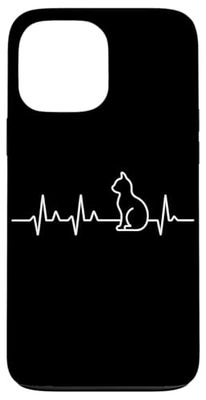 Heartbeat Cat Felis Catus Case for iPhone 13 Pro Max