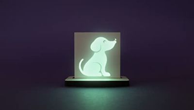 Chiens 2 Luminescent, Carrelage Céramique Miniglowing