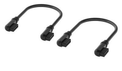 Corsair iCUE LINK Cables - 2x 135mm Slim 90° - Black