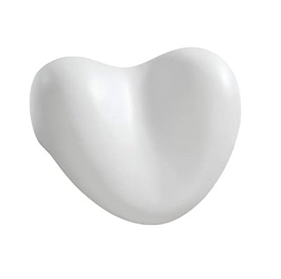 Wenko Encosto de cabeça Tropic branco - borracha de espuma plástica macia, poliuretano, 25 x 11 x 20,5 cm, branco