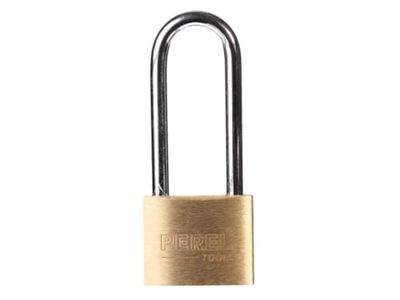 Perel Cadenas avec anse haute, 40 mm x 70 mm, en laiton massif, 3 clés